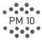 Partículas contaminantes de tamaño PM 10
