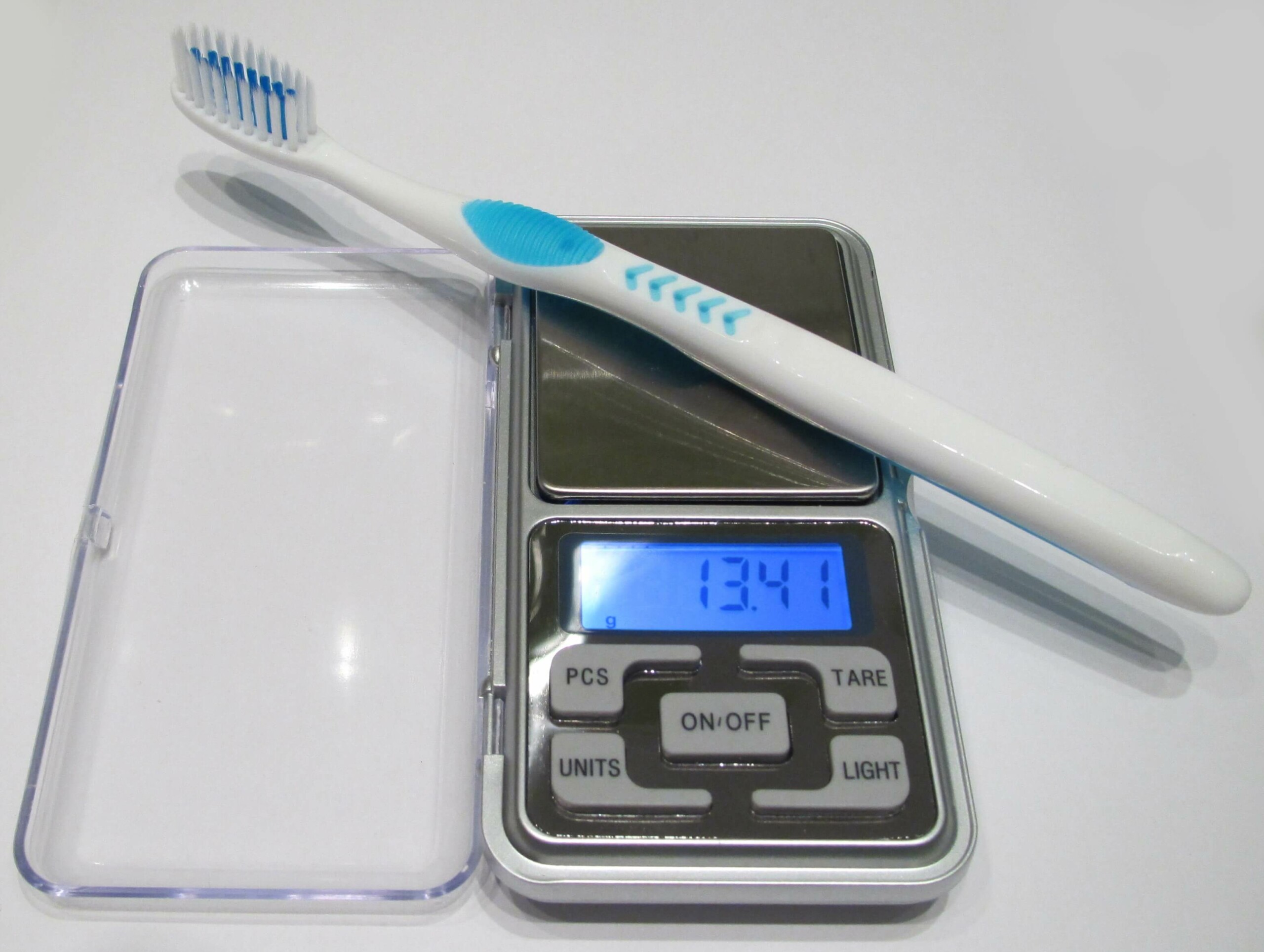 Contenido plastico cepillo de dientes